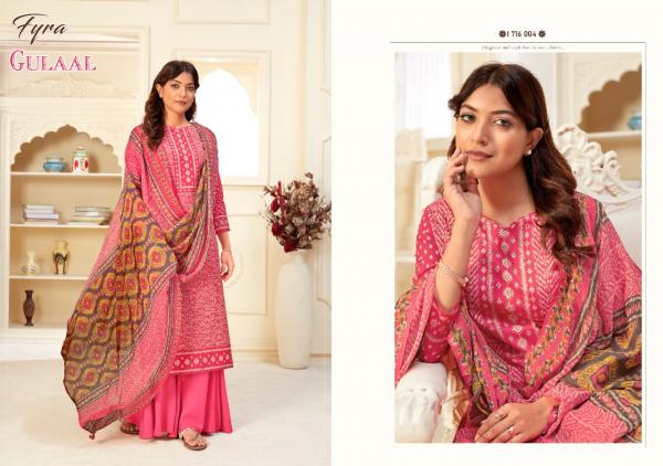 Fyra Gulaal Designer Cotton Digital Printed Salwar 